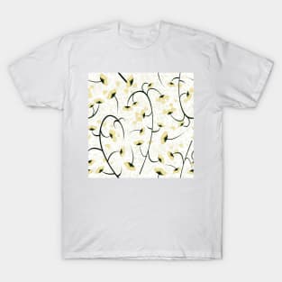 Hand Drawn Yellow Flowers T-Shirt